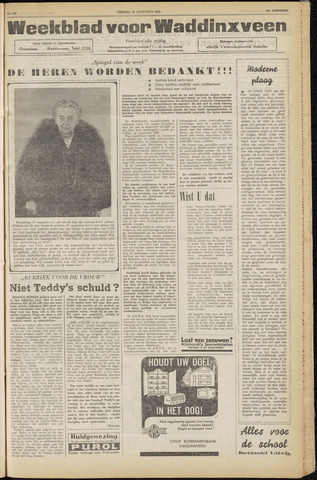 Weekblad voor Waddinxveen 1960-08-26