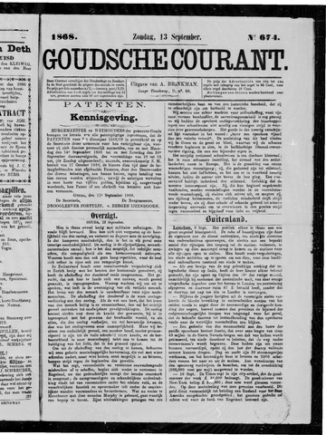Goudsche Courant 1868-09-13