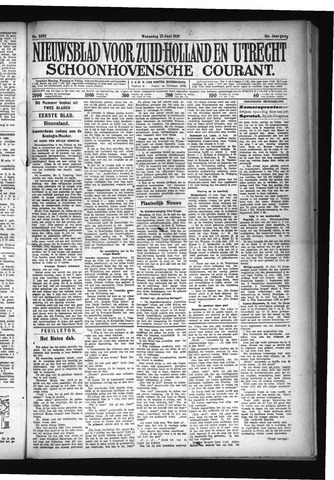 Schoonhovensche Courant 1929-06-12