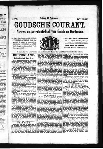 Goudsche Courant 1875-11-12
