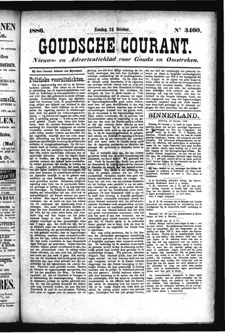 Goudsche Courant 1886-10-24