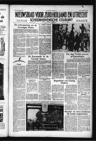 Schoonhovensche Courant 1957-10-02
