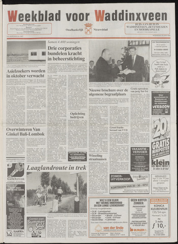 Weekblad voor Waddinxveen 1995-06-28