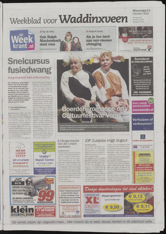 Weekblad voor Waddinxveen 2010-10-13