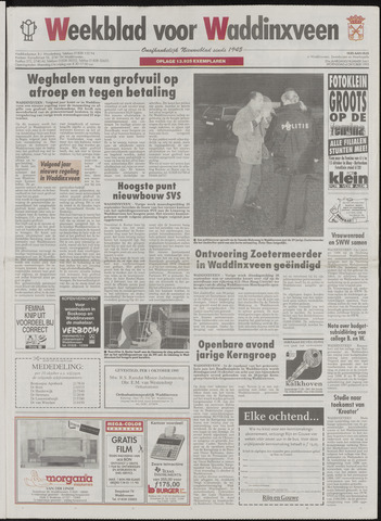 Weekblad voor Waddinxveen 1995-10-04