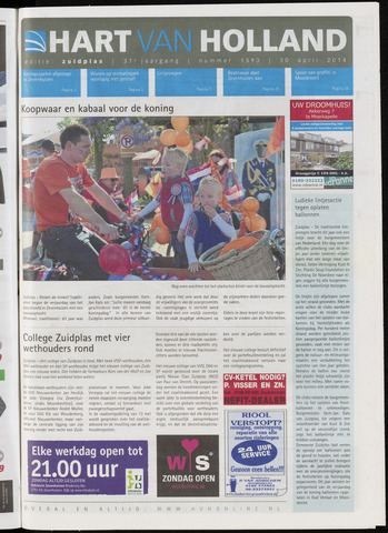 Hart van Holland - Editie Zuidplas 2014-04-30