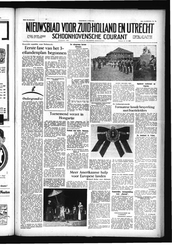 Schoonhovensche Courant 1956-07-04