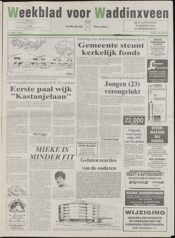 Weekblad voor Waddinxveen 1991-12-11