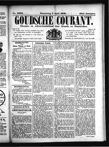Goudsche Courant 1909-04-08
