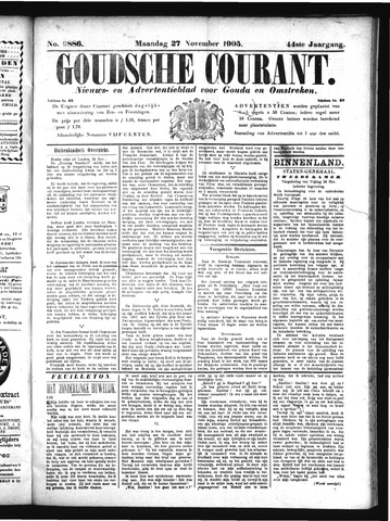 Goudsche Courant 1905-11-27
