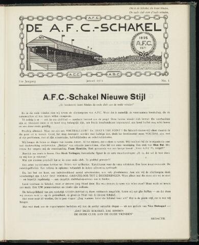 Schakels (clubbladen) 1971-01-01