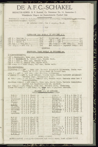 Schakels (clubbladen) 1942-10-22