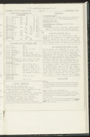 Bulletins (vnl. opstellingen) 1957-12-03