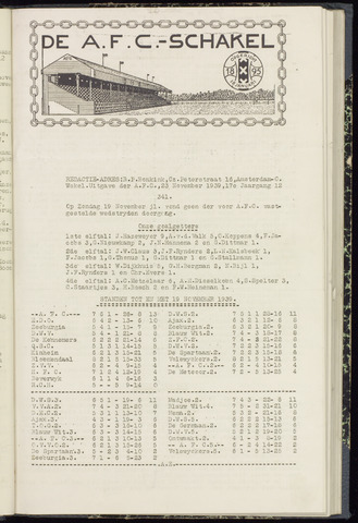 Schakels (clubbladen) 1939-11-23
