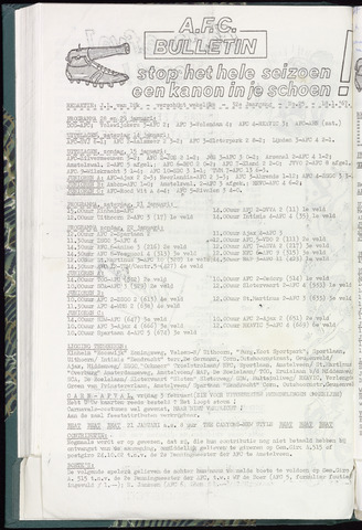 Bulletins (vnl. opstellingen) 1967-04-05