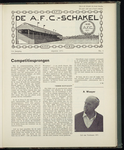 Schakels (clubbladen) 1971-08-01