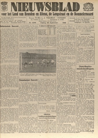 Nieuwsblad het land van Heusden en Altena de Langstraat en de Bommelerwaard 1942-09-25