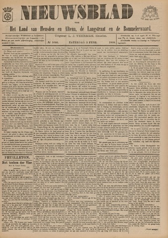 Nieuwsblad het land van Heusden en Altena de Langstraat en de Bommelerwaard 1898-02-05