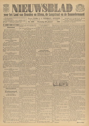 Nieuwsblad het land van Heusden en Altena de Langstraat en de Bommelerwaard 1933-01-25