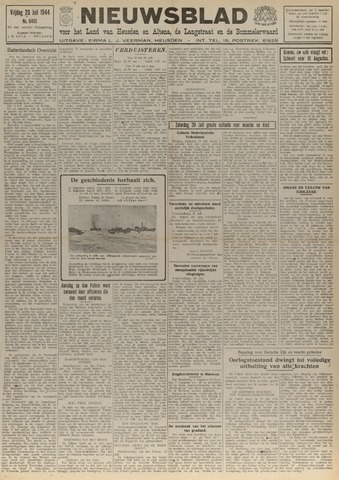 Nieuwsblad het land van Heusden en Altena de Langstraat en de Bommelerwaard 1944-07-28