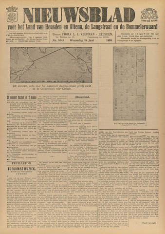 Nieuwsblad het land van Heusden en Altena de Langstraat en de Bommelerwaard 1933-06-28
