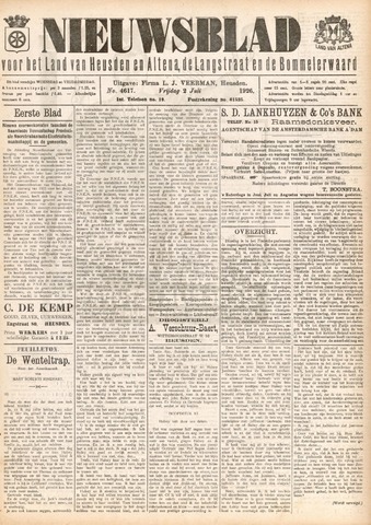 Nieuwsblad het land van Heusden en Altena de Langstraat en de Bommelerwaard 1926-07-02