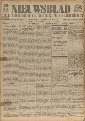 Nieuwsblad het land van Heusden en Altena de Langstraat en de Bommelerwaard 1924-05-16