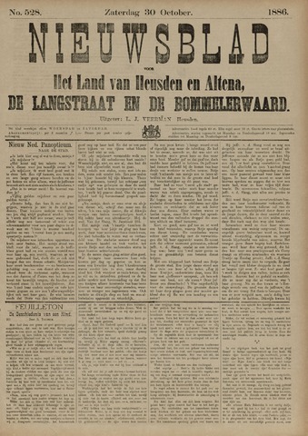 Nieuwsblad het land van Heusden en Altena de Langstraat en de Bommelerwaard 1886-10-30