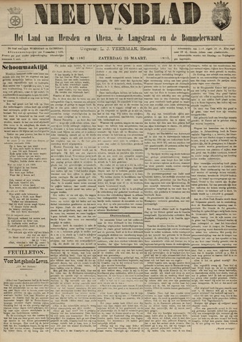 Nieuwsblad het land van Heusden en Altena de Langstraat en de Bommelerwaard 1893-03-25