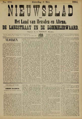 Nieuwsblad het land van Heusden en Altena de Langstraat en de Bommelerwaard 1884-05-03
