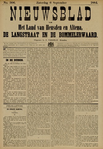 Nieuwsblad het land van Heusden en Altena de Langstraat en de Bommelerwaard 1884-09-06