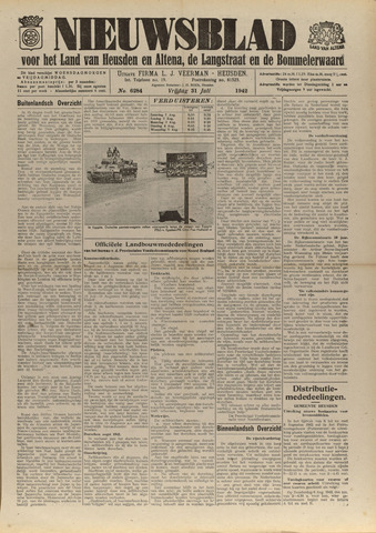 Nieuwsblad het land van Heusden en Altena de Langstraat en de Bommelerwaard 1942-07-31