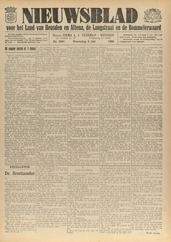 Nieuwsblad het land van Heusden en Altena de Langstraat en de Bommelerwaard 1935-07-03