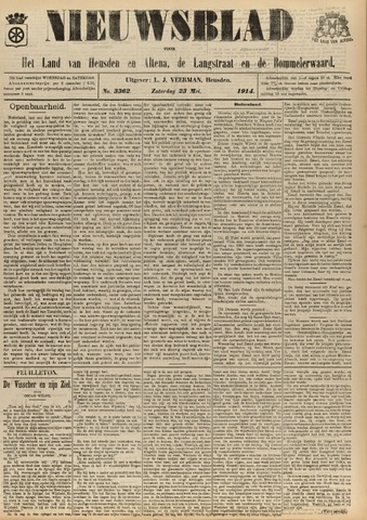 Nieuwsblad het land van Heusden en Altena de Langstraat en de Bommelerwaard 1914-05-23