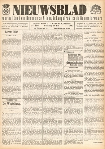 Nieuwsblad het land van Heusden en Altena de Langstraat en de Bommelerwaard 1926-05-19