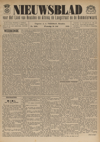 Nieuwsblad het land van Heusden en Altena de Langstraat en de Bommelerwaard 1916-07-26
