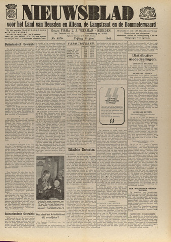 Nieuwsblad het land van Heusden en Altena de Langstraat en de Bommelerwaard 1942-06-12