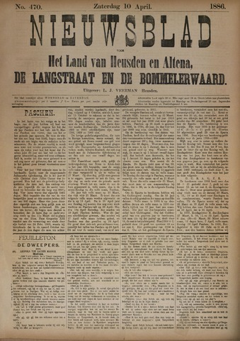 Nieuwsblad het land van Heusden en Altena de Langstraat en de Bommelerwaard 1886-04-10