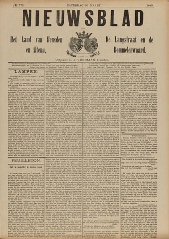 Nieuwsblad het land van Heusden en Altena de Langstraat en de Bommelerwaard 1889-03-30