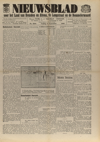 Nieuwsblad het land van Heusden en Altena de Langstraat en de Bommelerwaard 1942-09-04