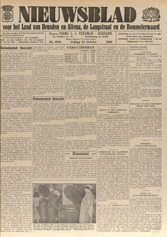Nieuwsblad het land van Heusden en Altena de Langstraat en de Bommelerwaard 1942-10-16