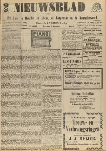 Nieuwsblad het land van Heusden en Altena de Langstraat en de Bommelerwaard 1914