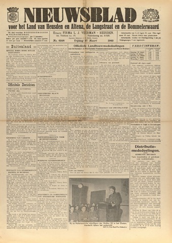 Nieuwsblad het land van Heusden en Altena de Langstraat en de Bommelerwaard 1942-03-27