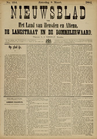 Nieuwsblad het land van Heusden en Altena de Langstraat en de Bommelerwaard 1884-03-08