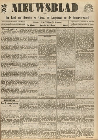 Nieuwsblad het land van Heusden en Altena de Langstraat en de Bommelerwaard 1914-03-14