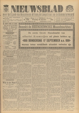 Nieuwsblad het land van Heusden en Altena de Langstraat en de Bommelerwaard 1931-09-16