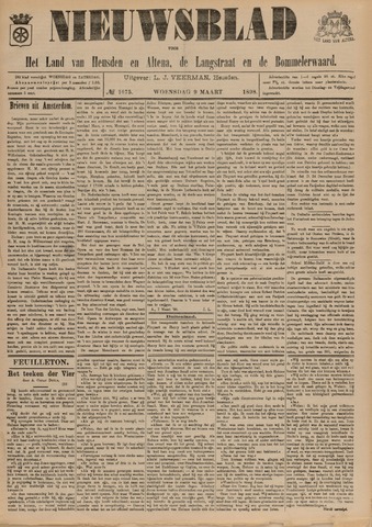 Nieuwsblad het land van Heusden en Altena de Langstraat en de Bommelerwaard 1898-03-09