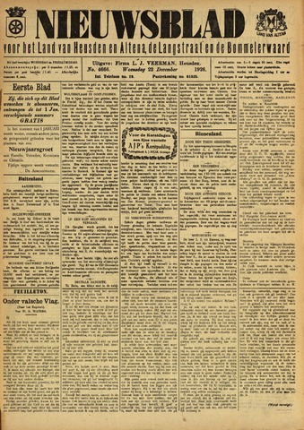 Nieuwsblad het land van Heusden en Altena de Langstraat en de Bommelerwaard 1926-12-22