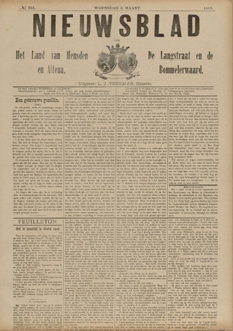 Nieuwsblad het land van Heusden en Altena de Langstraat en de Bommelerwaard 1889-03-06