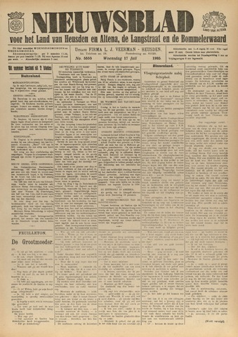 Nieuwsblad het land van Heusden en Altena de Langstraat en de Bommelerwaard 1935-07-17